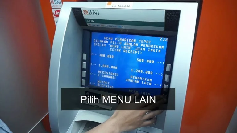 2 Cara Bayar UKT UPI Lewat ATM BNI 2020