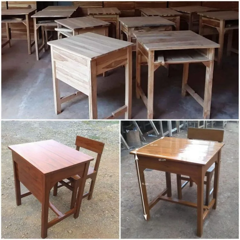 Macam-macam Bentuk Meja Siswa Masa Kini